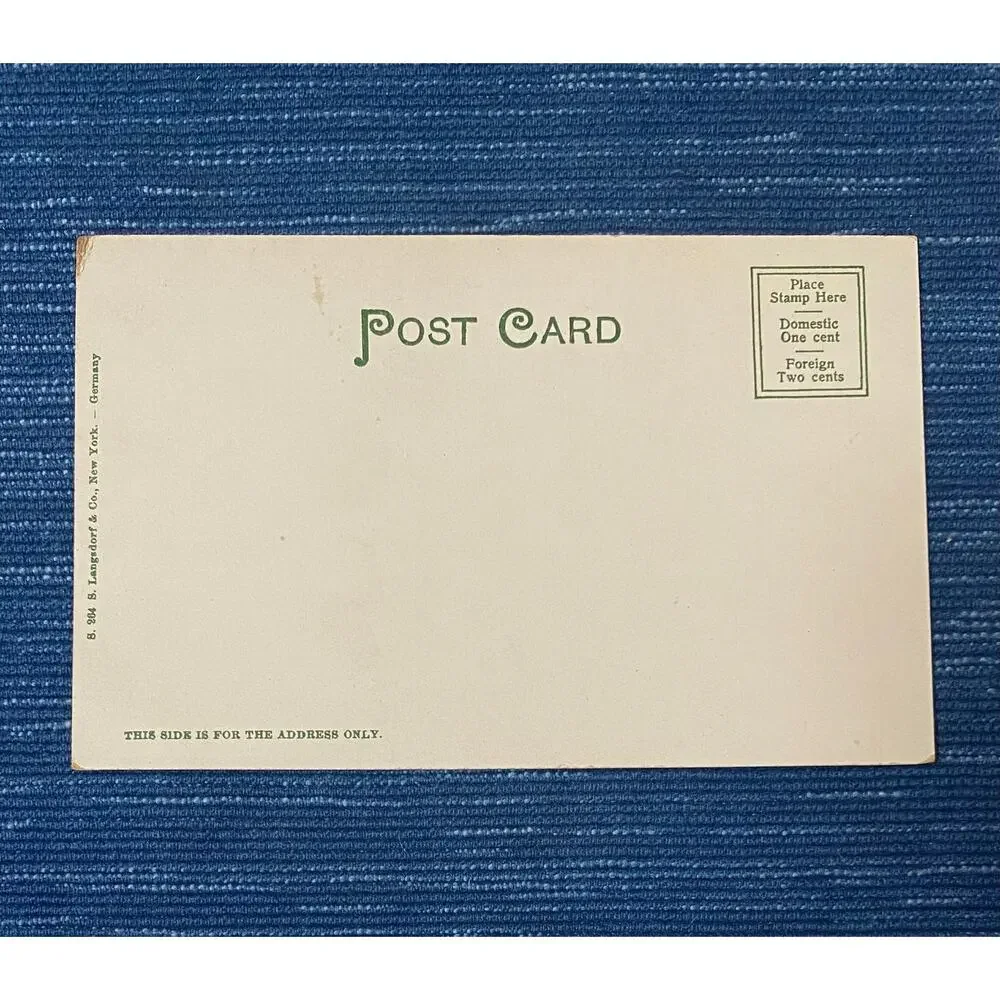 Vtg 1901-07 Post Office Boston Massachusetts Postcard Unposted Undivided Back